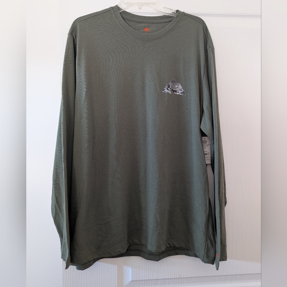 Ozark Trail Long Sleeve Tee Aurora Borealis